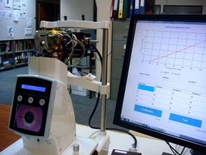 Figure 3 Calibration is in progresss